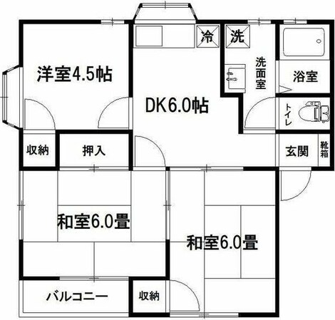 ハイツ望月の物件間取画像